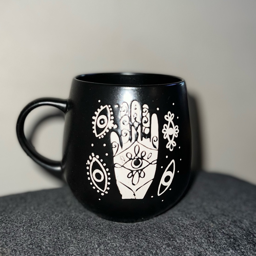 🍕 3/25.00 Hamsa Evil eye mug